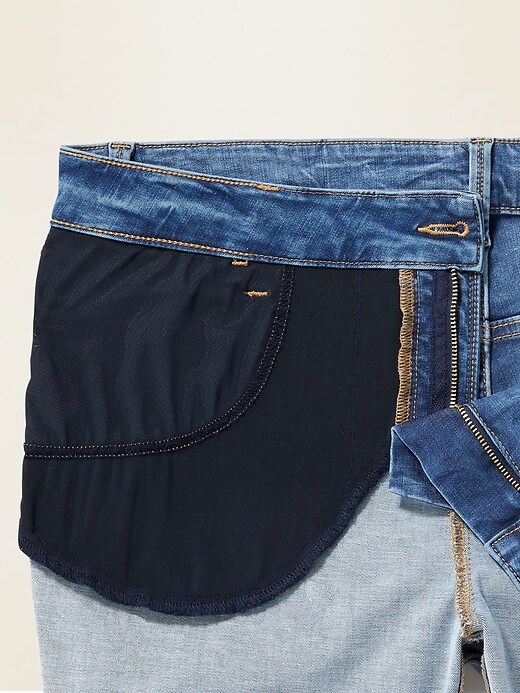 Image number 4 showing, High-Waisted Secret-Slim Pockets Built-In Sculpt Rockstar Plus-Size Super Skinny Jeans