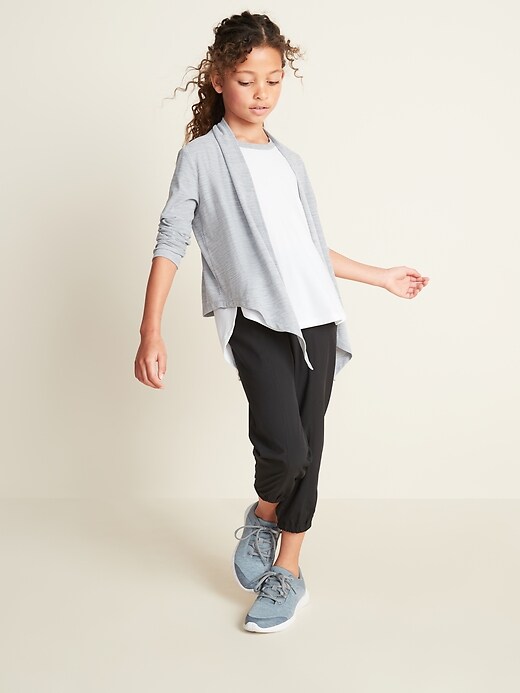 Breathe ON Go-Dry Open-Front Top for Girls | Old Navy