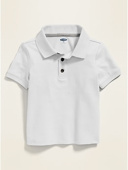 old navy grey polo shirts