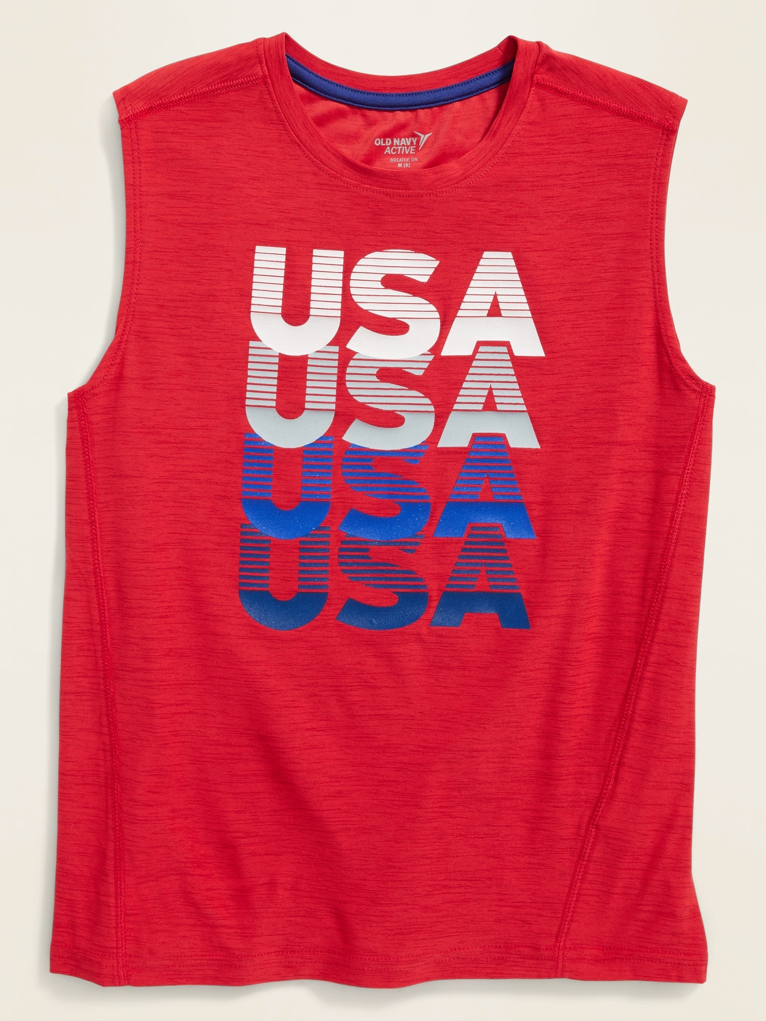 Breathe ON Go-Dry Graphic Muscle Tank for Boys | Old Navy