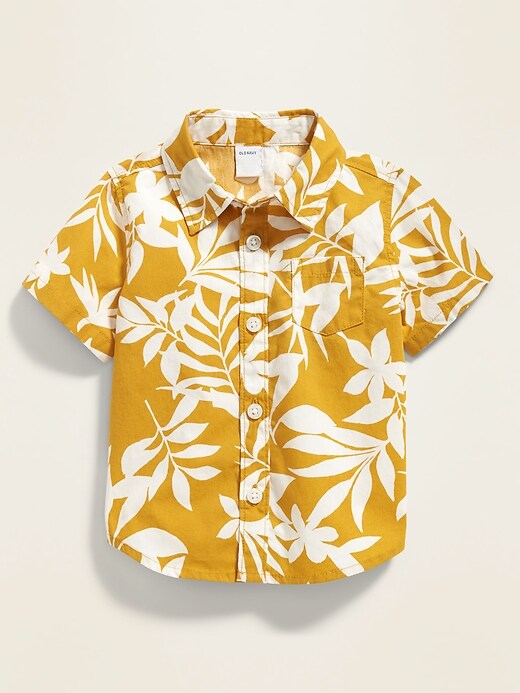View large product image 1 of 2. Printed Pocket Shirt for Baby