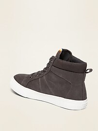View large product image 3 of 3. Faux-Suede High-Tops for Boys