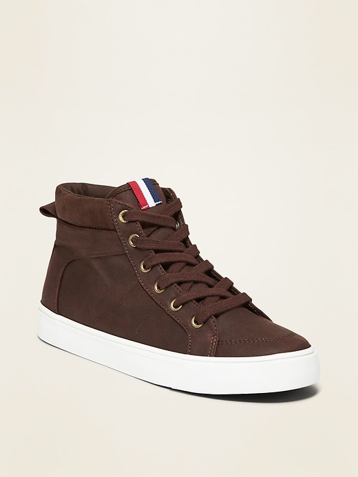 View large product image 1 of 1. Faux-Suede High-Tops for Boys