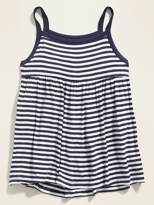 View large product image 2 of 2. Patterned Jersey Sleeveless Top for Girls