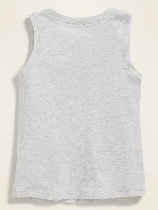 View large product image 2 of 2. Graphic Jersey Tank for Toddler Girls