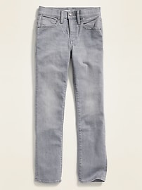View large product image 3 of 3. Karate Built-In Tough Gray-Wash Jeans for Boys