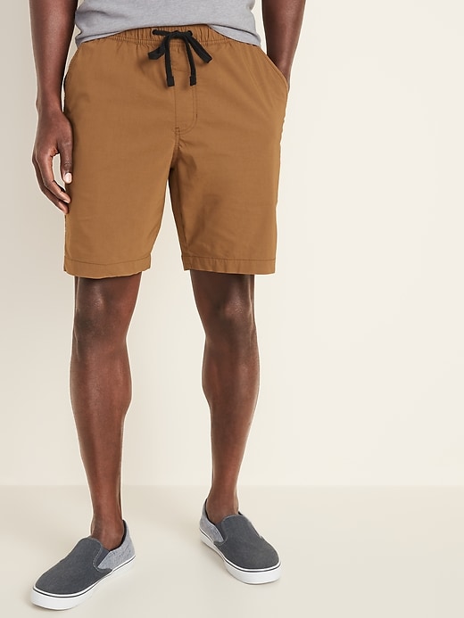 View large product image 1 of 1. Built-In Flex Street-to-Swim Hybrid Shorts -- 9-inch inseam