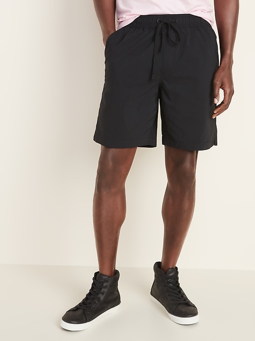 View large product image 1 of 2. Built-In Flex Street-to-Swim Hybrid Shorts -- 9-inch inseam