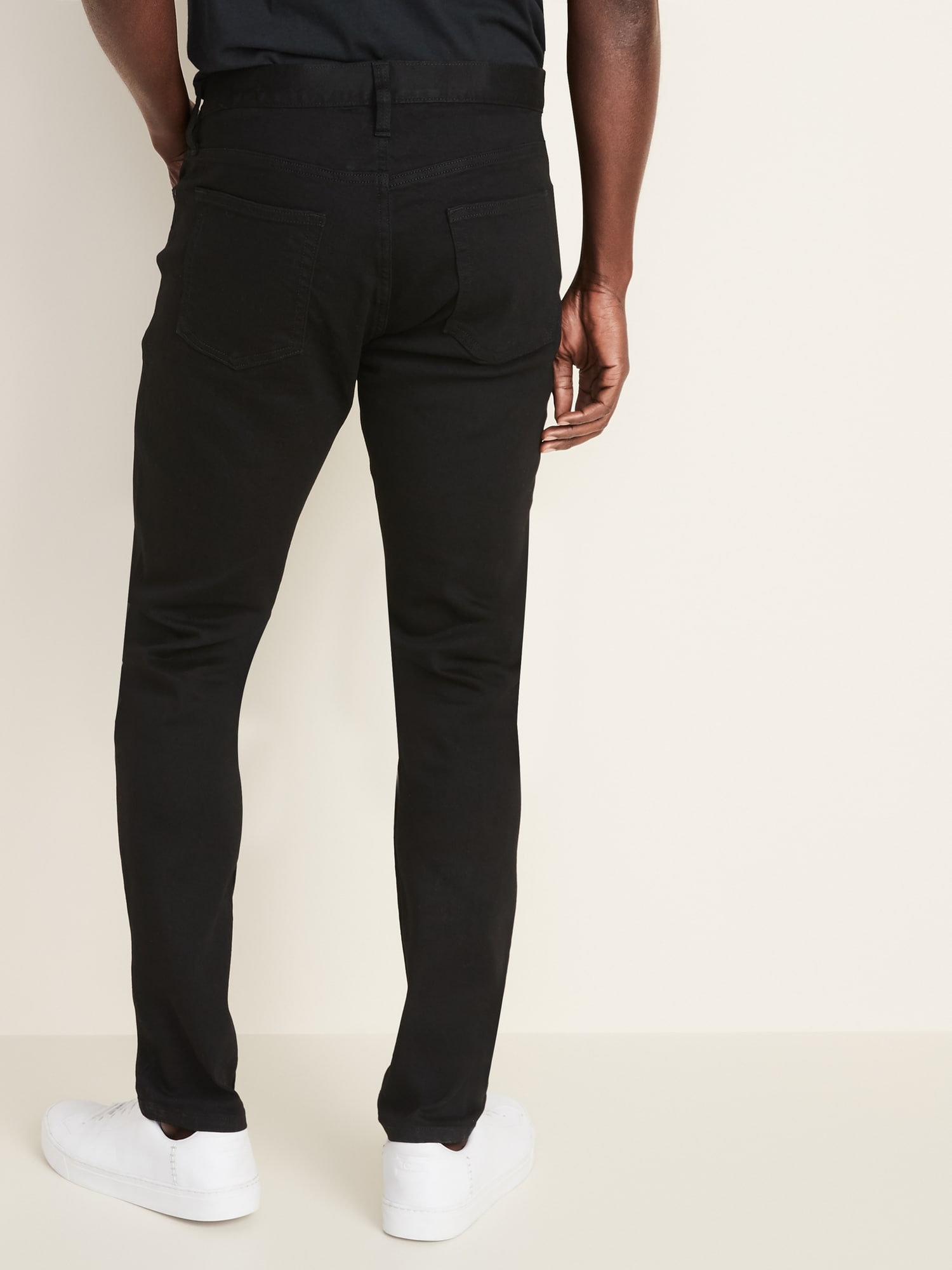 black skinny pants mens