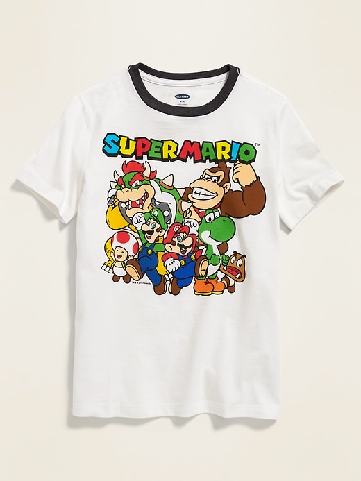 View large product image 1 of 2. Super Mario&#153 Graphic Tee For Boys