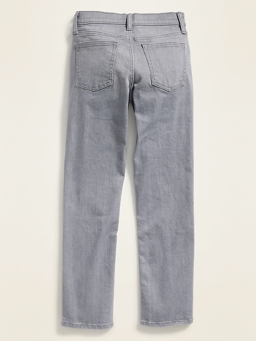 View large product image 2 of 3. Karate Built-In Tough Gray-Wash Jeans for Boys