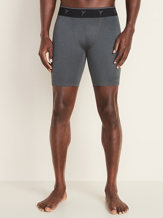 View large product image 1 of 2. Go-Dry Cool Base-Layer Shorts - 8-inch inseam
