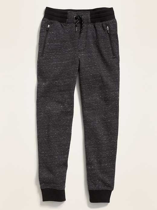 View large product image 1 of 1. Vintage Gender-Neutral Zip-Pocket Jogger Sweatpants For Kids