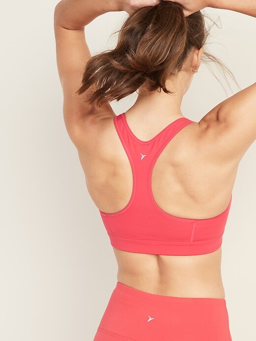 Image number 2 showing, Medium-Support Laser-Cut Sports Bra for Women