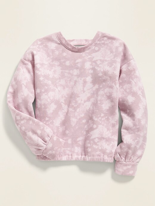 View large product image 1 of 3. Strappy Cross-Back Sweatshirt for Girls