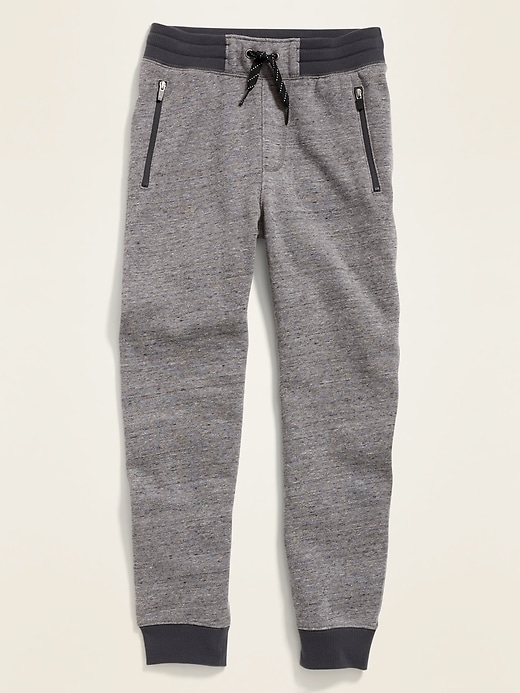 Old Navy Vintage Gender-Neutral Zip-Pocket Jogger Sweatpants for Kids. 1
