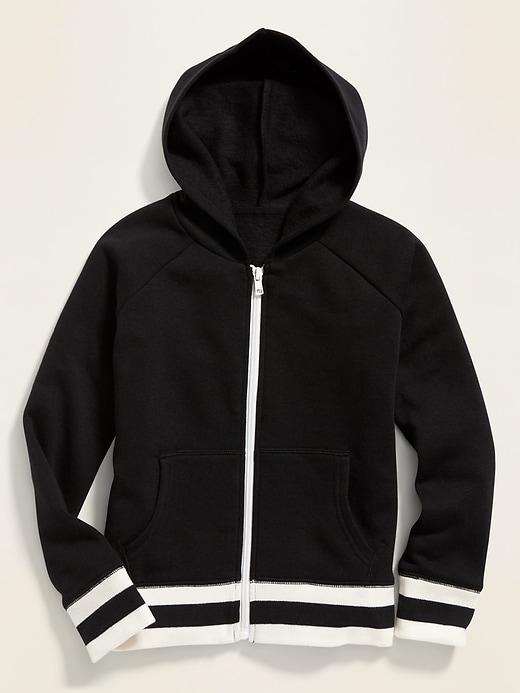View large product image 1 of 3. Relaxed Zip Hoodie for Girls