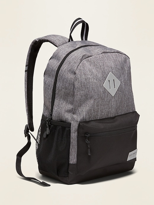 View large product image 1 of 1. Zip-Top Backpack For Boys