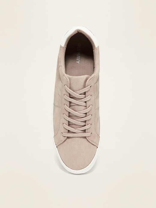 Image number 3 showing, Faux-Suede Sneakers for Women