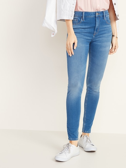 old navy jeans stretch out