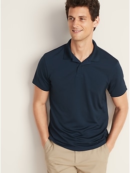 old navy gray polo