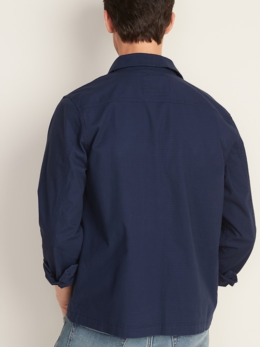 Image number 2 showing, Built-In Flex Ripstop Canvas Shirt Jacket