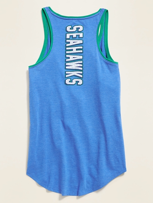 View large product image 2 of 2. NFL&#174 Team-Graphic Ringer Tank for Women