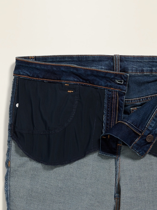 Image number 4 showing, High-Waisted Secret-Smooth Pockets Plus-Size Skinny Rockstar Jeans