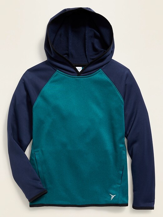 View large product image 1 of 3. Go-Dry French Terry Pullover Hoodie for Boys