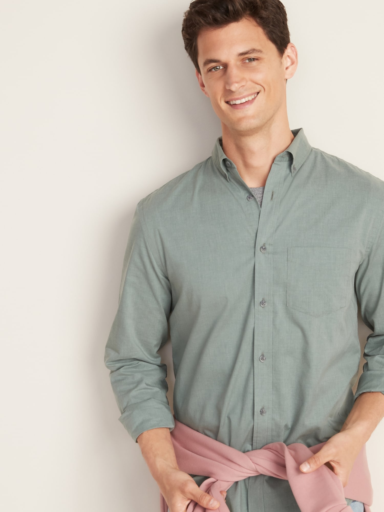 old navy slim fit shirts