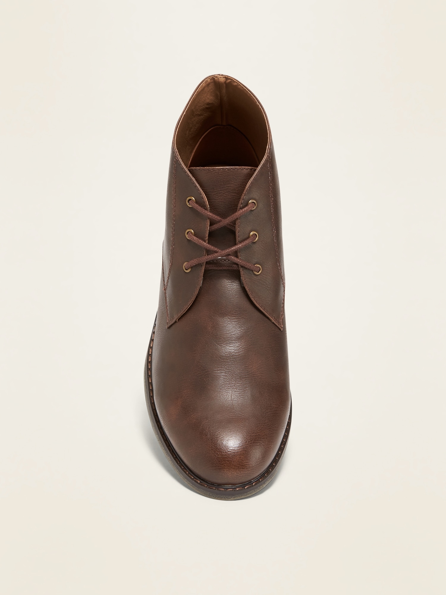 Faux-Leather Chukkas for Men | Old Navy
