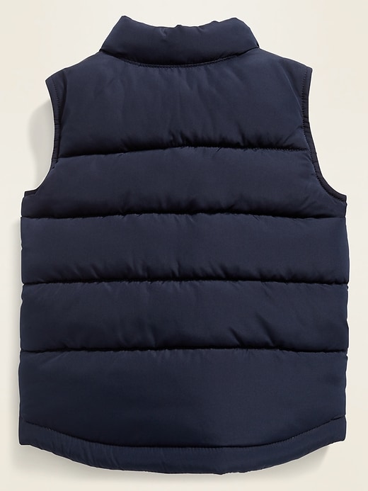 View large product image 2 of 4. Frost-Free Puffer Vest for Toddler Boys