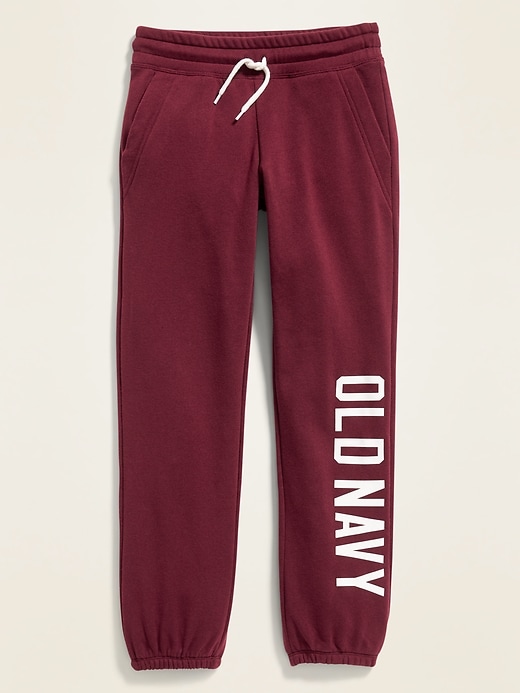 View large product image 1 of 3. Relaxed Logo-Graphic Sweatpants for Girls