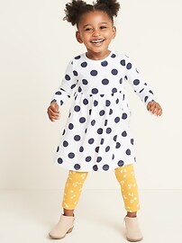 View large product image 4 of 4. Fit & Flare Jersey Dress for Toddler Girls