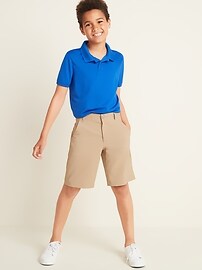 View large product image 3 of 3. Built-In Flex Uniform Performance Shorts For Boys
