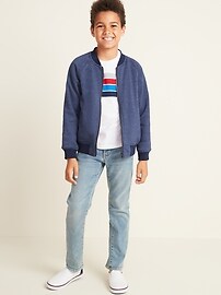 View large product image 3 of 3. Reversible Color-Blocked Bomber Jacket For Boys