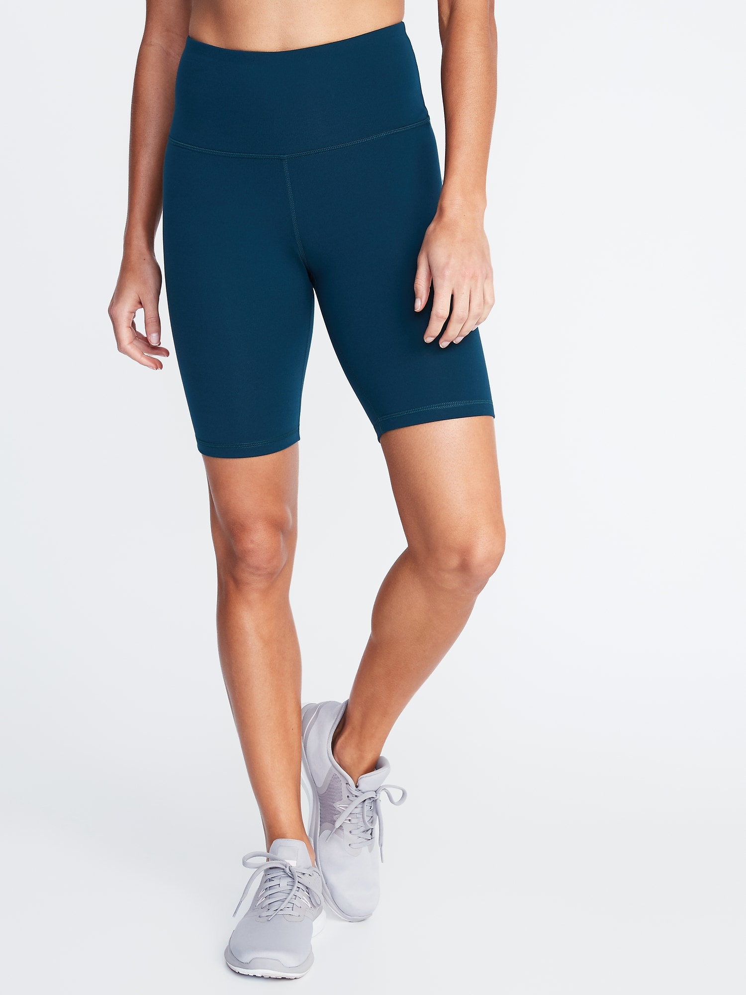 Old Navy High-Waisted Elevate Compression Bermuda Shorts For Women - 8-Inch Inseam