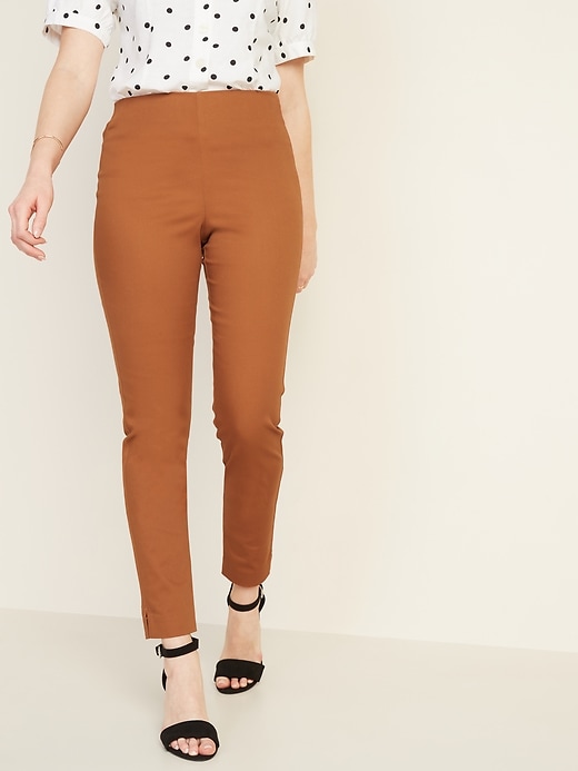 View large product image 1 of 1. High-Waisted Super Skinny Ankle Pants for Women