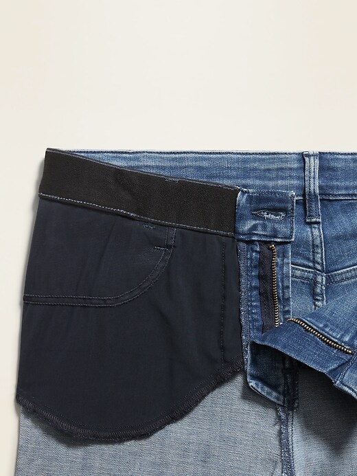 Image number 4 showing, High-Waisted Secret-Slim Pockets + Waistband Distressed Rockstar Plus-Size Super Skinny Jeans