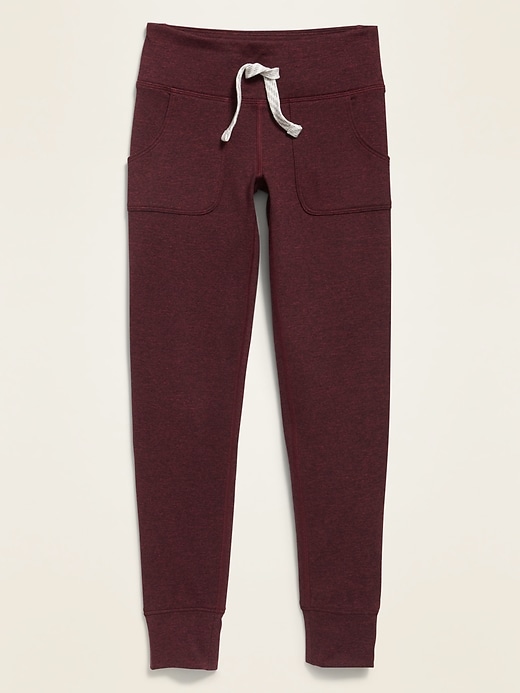 View large product image 1 of 3. Fitted Soft-Brushed Go-Dry Legging Joggers for Girls
