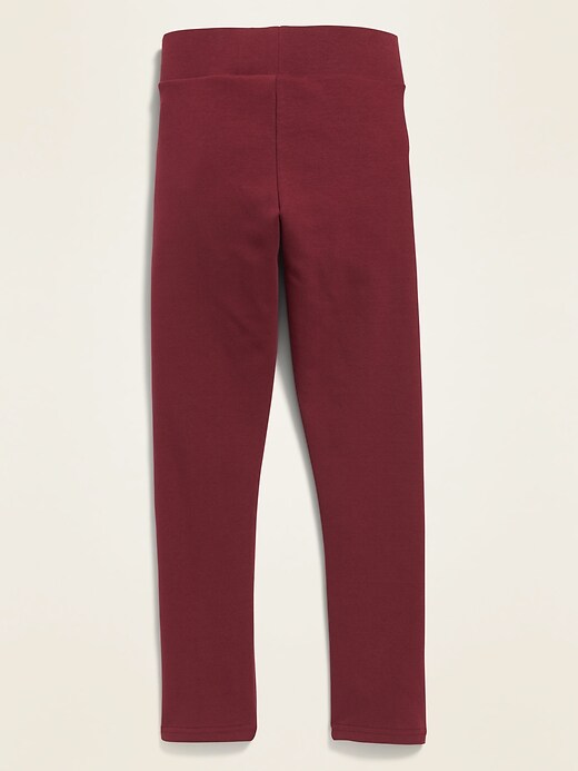 View large product image 2 of 3. High-Waisted Zip Faux-Pocket Stevie Pants For Girls