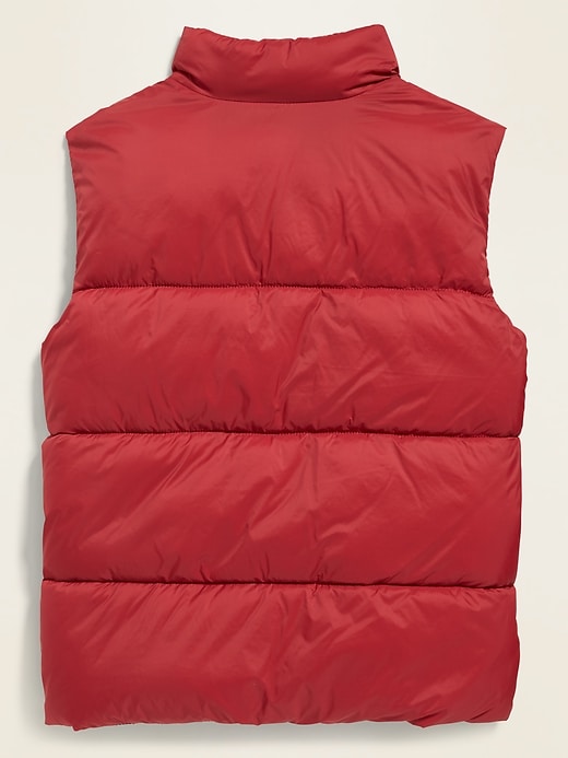 View large product image 2 of 3. Frost-Free Quilted Puffer Vest For Boys