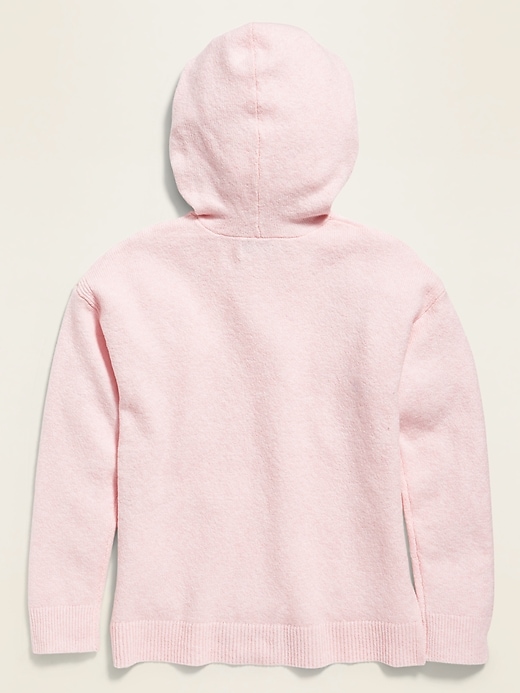 View large product image 2 of 3. Oversized Pullover Sweater Hoodie for Girls