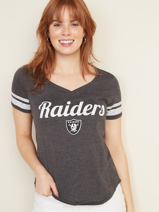 raiders female shirts