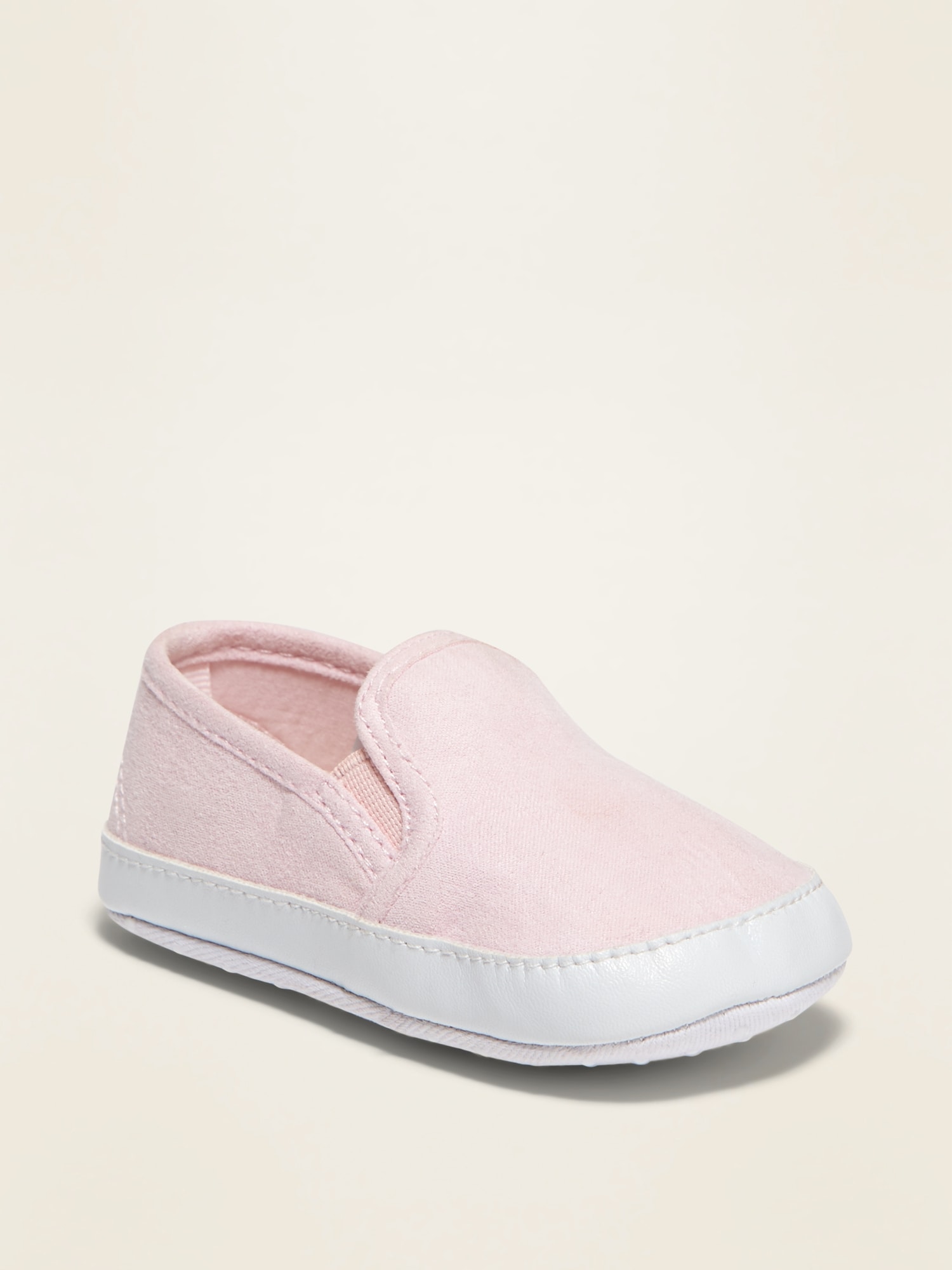 Unisex Faux-Suede Slip-Ons For Baby 