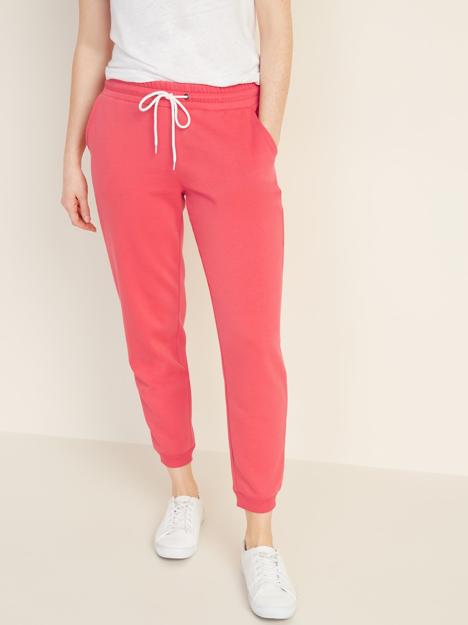 French-Terry Jogger Pants for Women