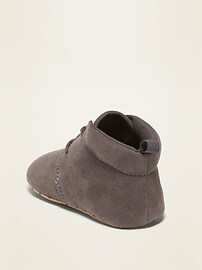 View large product image 3 of 4. Faux-Suede Desert Boots for Baby