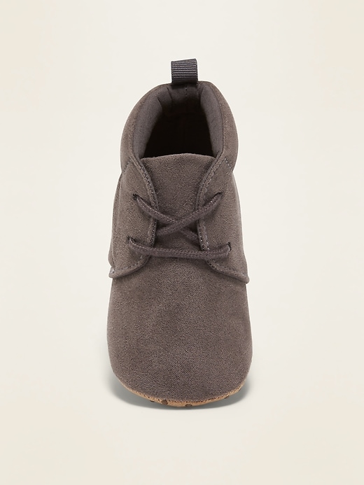 View large product image 2 of 4. Faux-Suede Desert Boots for Baby