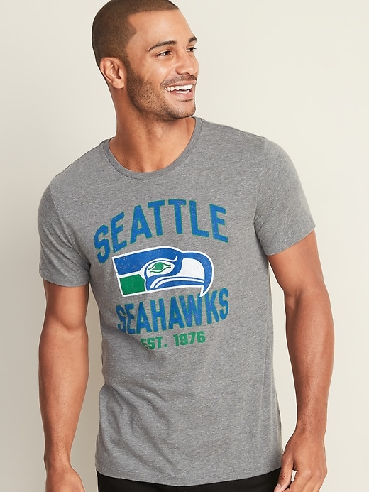 View large product image 1 of 1. NFL&#174 Team-Graphic Tri-Blend Tee for Men