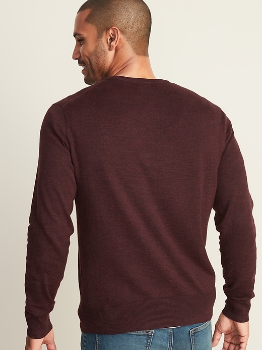 Image number 2 showing, Everyday Heathered Crew-Neck Sweater